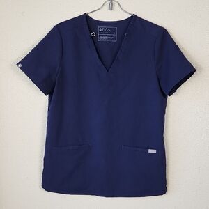 Figs Casma Three-Pocket Scrub Top Size S